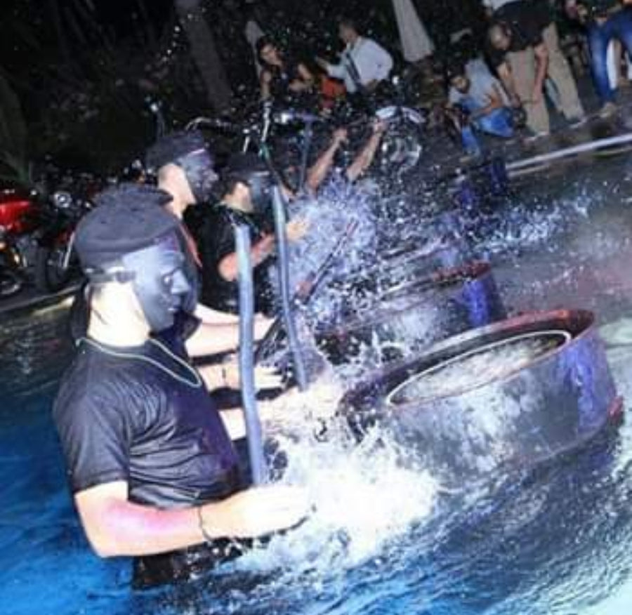 Creation of the barrel show