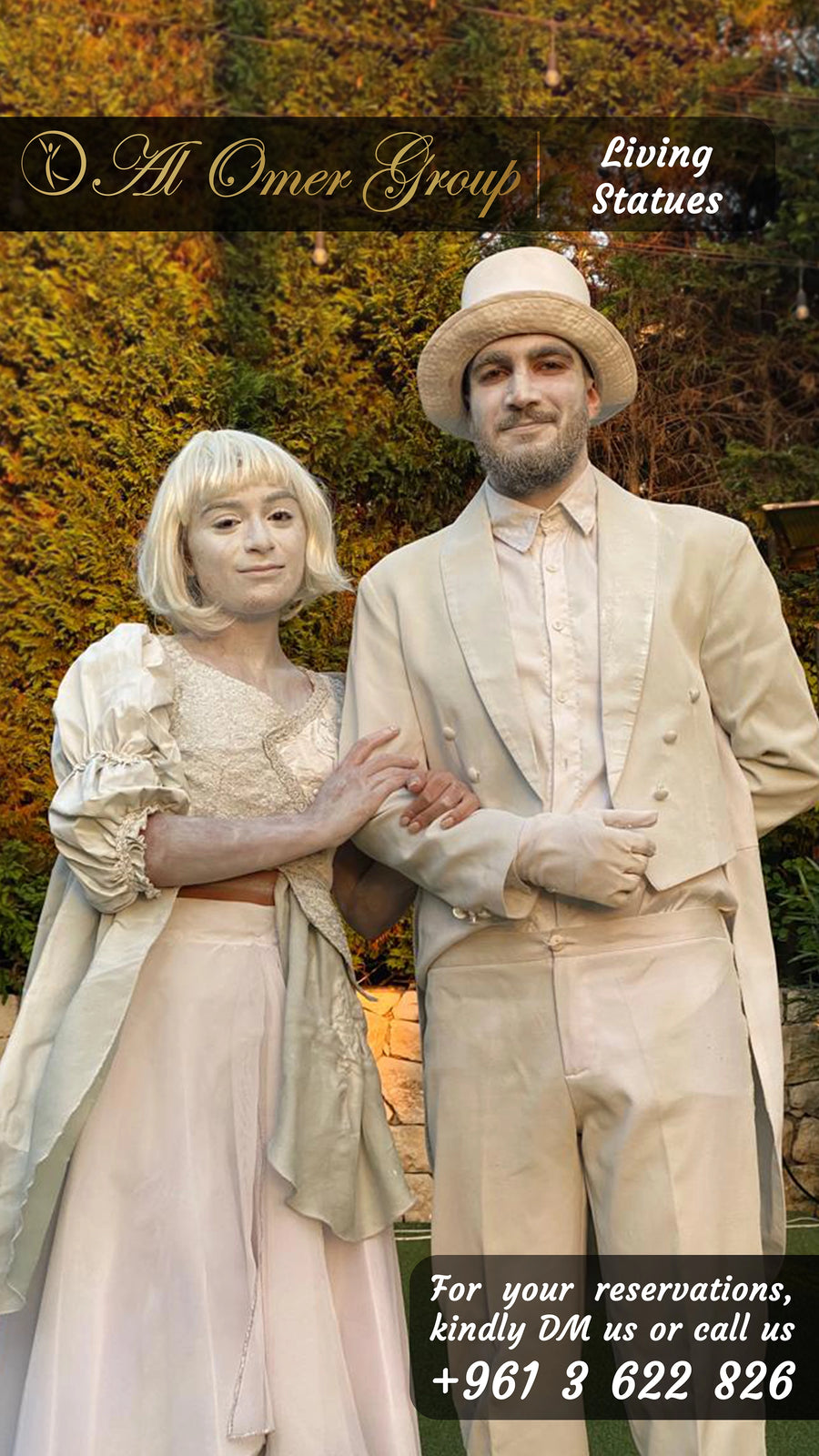  Living Statues