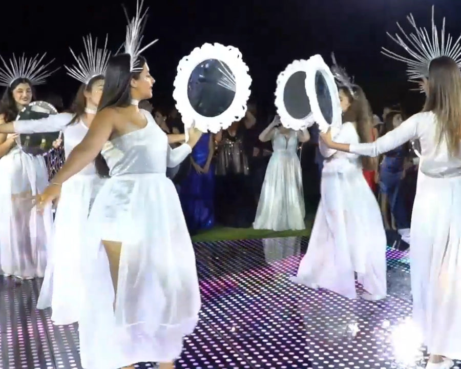 Mirrors Bride Entrance